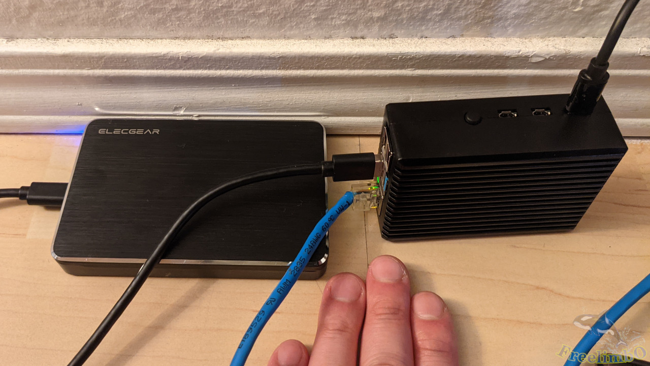 樹莓網誌伺服器 1. 硬體安裝